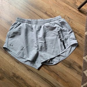 Under Armor shorts!